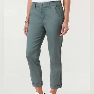 NWT Democracy Women's "Ab"solution High Rise Roll Cuff Trouser